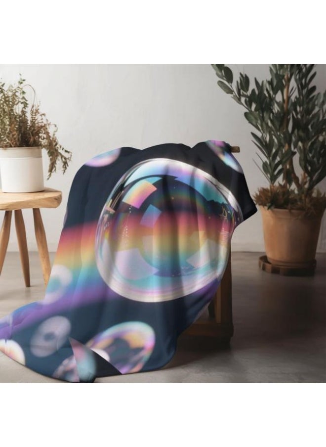 Children's or student cartoon flannel thin blanket (warm and comfortable, suitable for sleep, games) 100cm*150cm - 1040