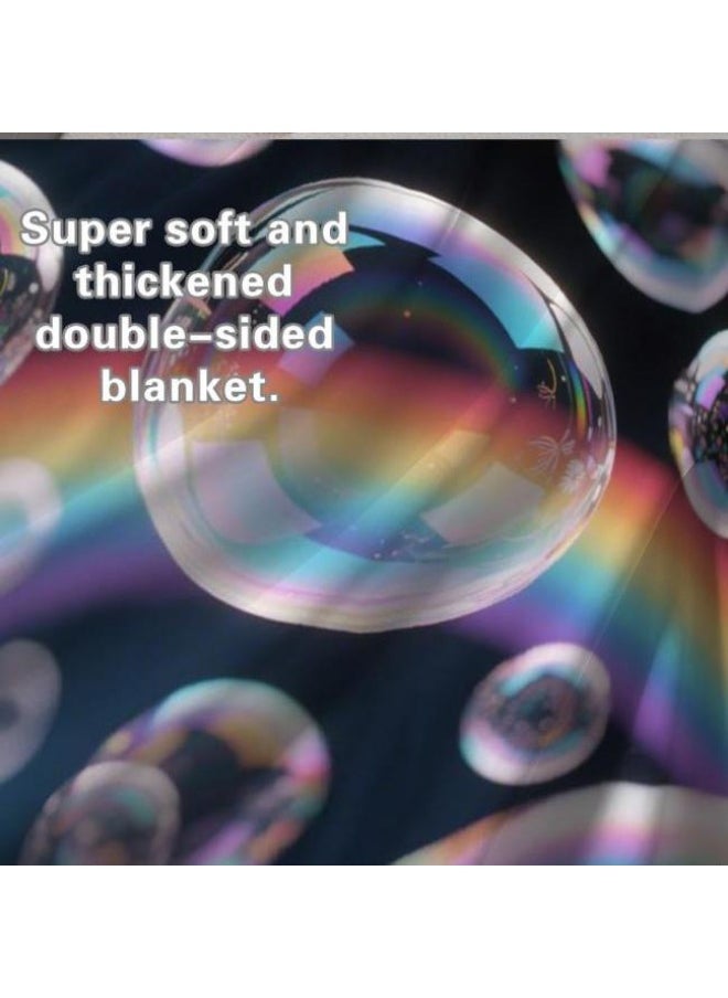 Children's or student cartoon flannel thin blanket (warm and comfortable, suitable for sleep, games) 100cm*150cm - 1040