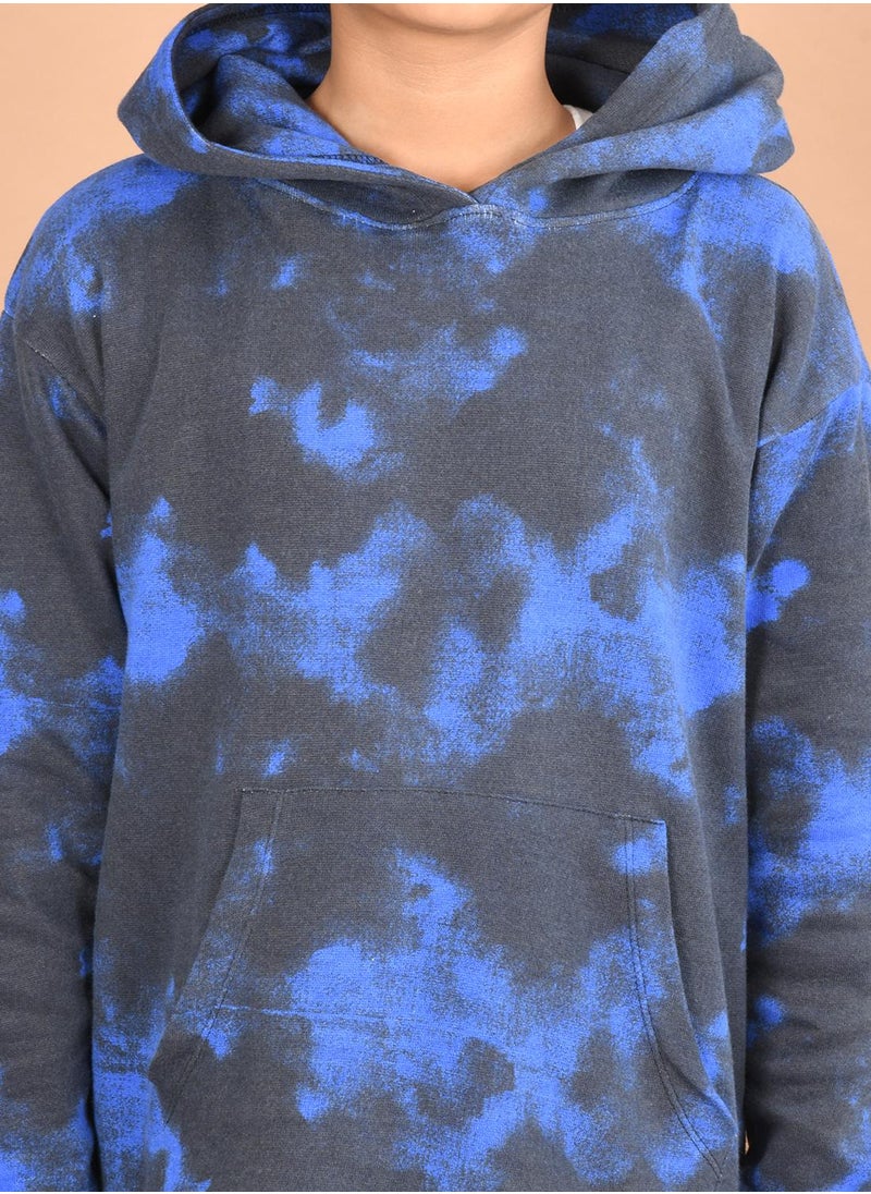 Solid Sweatshirt with Jogger Set