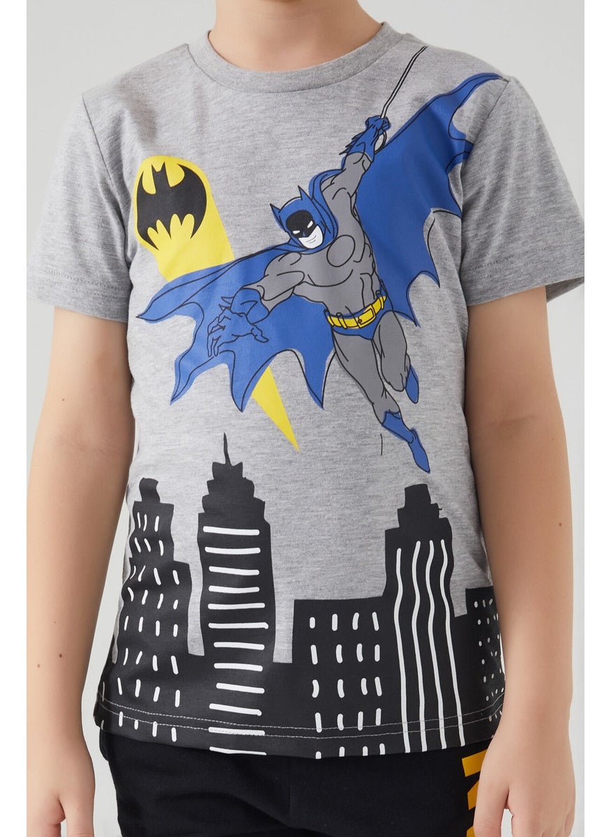 City Gray Boy Bermuda Suit
