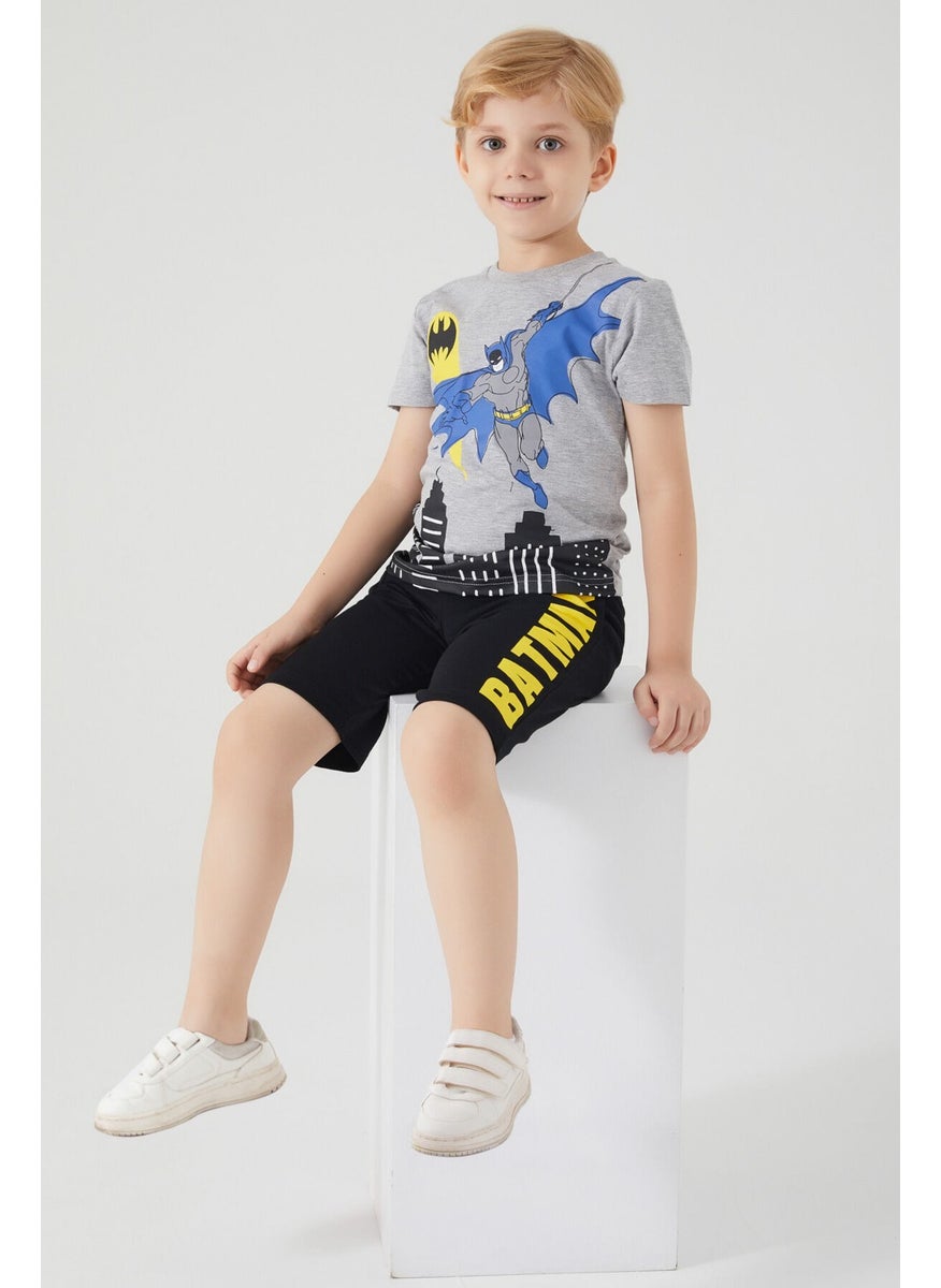 City Gray Boy Bermuda Suit
