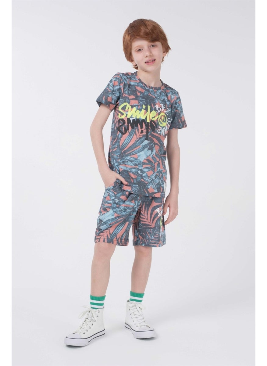 Printed Boy T-Shirt-Short Set