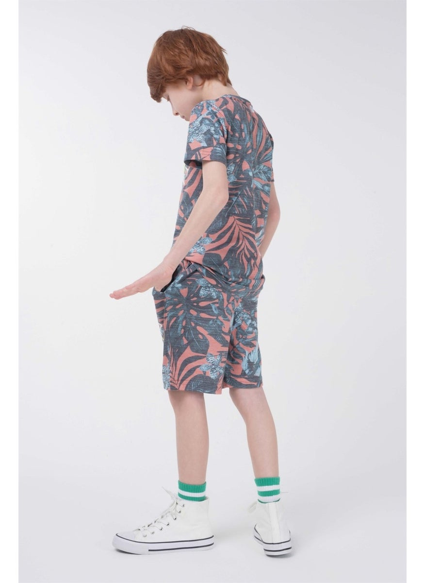 Printed Boy T-Shirt-Short Set