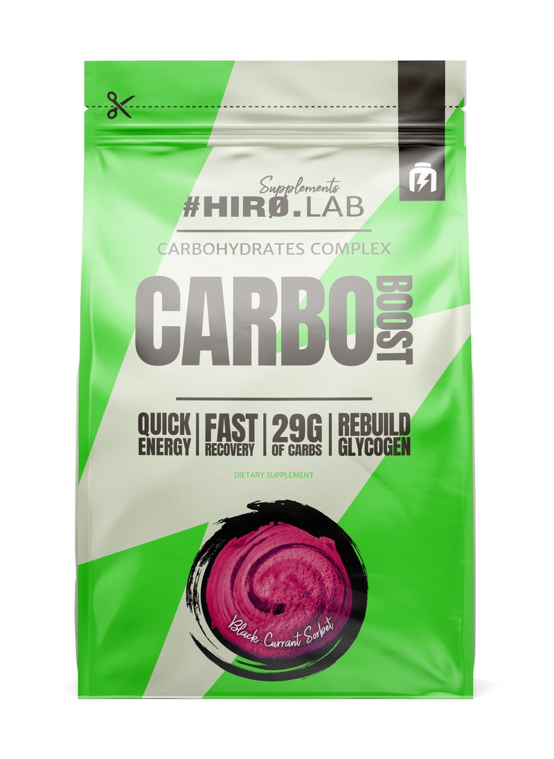 HIRO.LAB - Carbo Boost 1000g Blackcurrant Sorbet