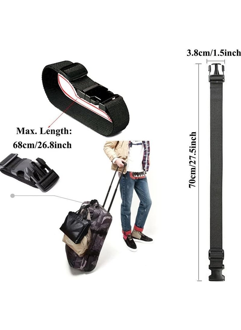 Başkent Bag Black Adjustable Luggage Travel Belt