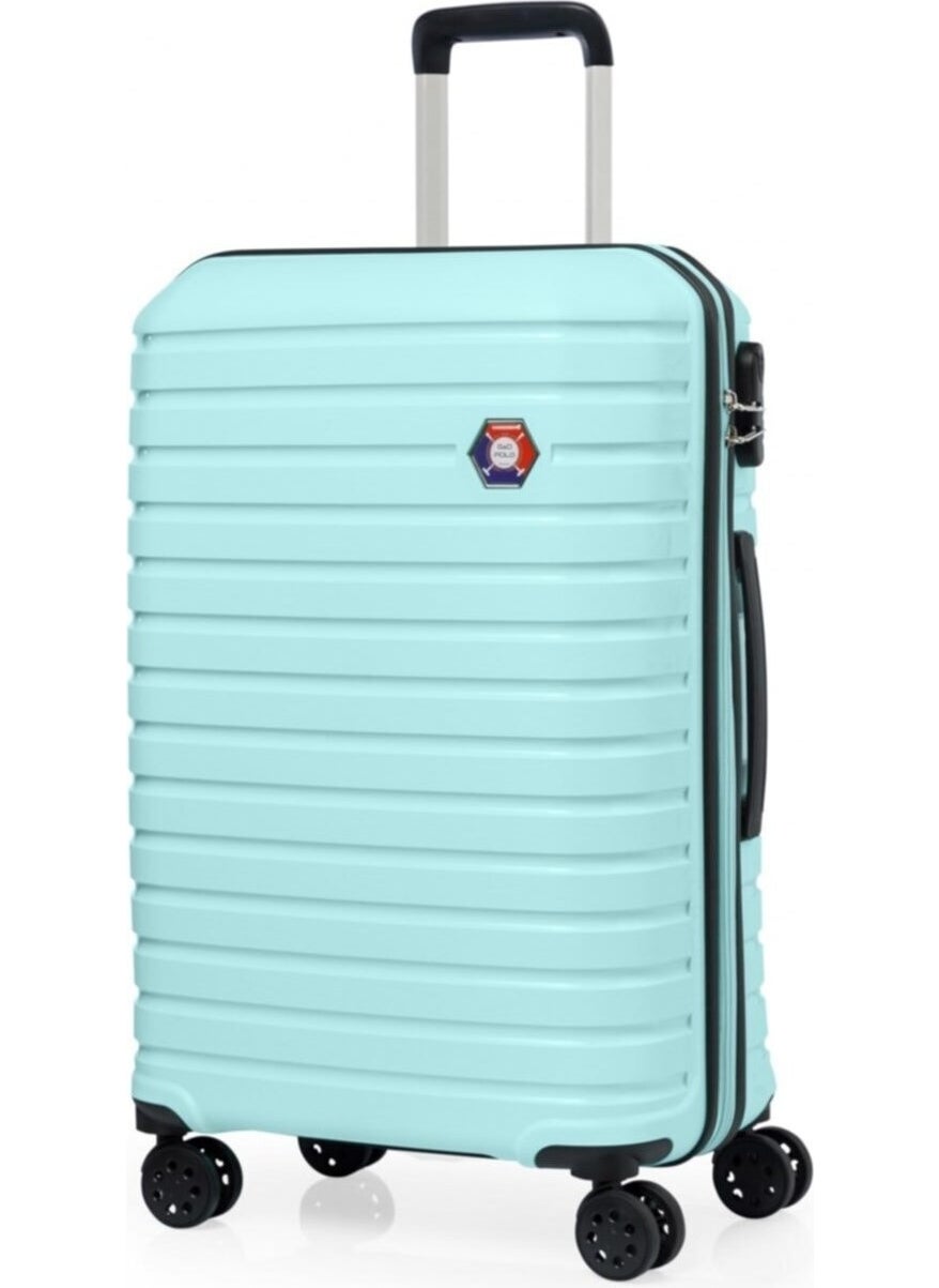G&d Polo Suitcase PP Injection 3-Piece Suitcase Travel Set - Model 400.07 Water Green