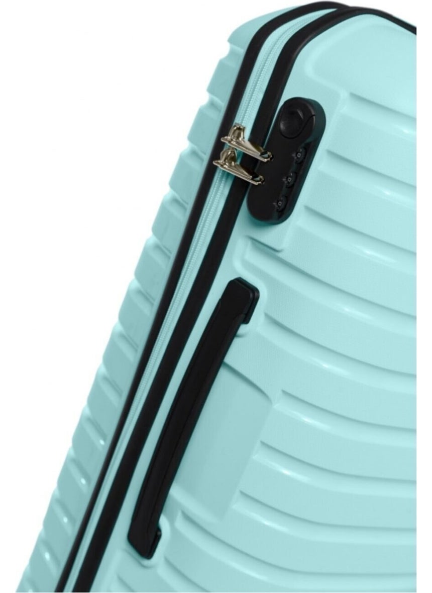 G&d Polo Suitcase PP Injection 3-Piece Suitcase Travel Set - Model 400.07 Water Green
