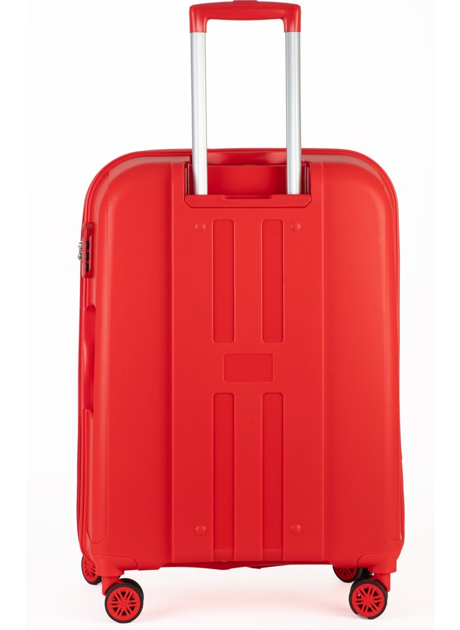 Ultra Lux Polypropylene Medium and Cabin Size 2 Piece Suitcase Set