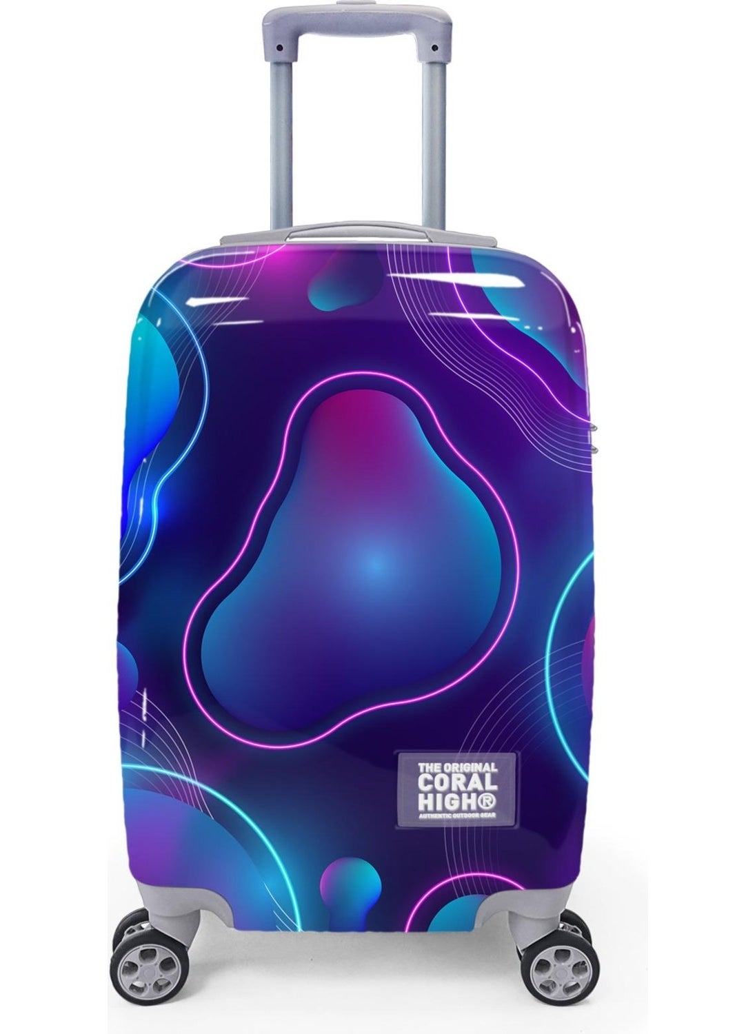 Colorful Patterned Cabin Size Suitcase (50CM) 16532