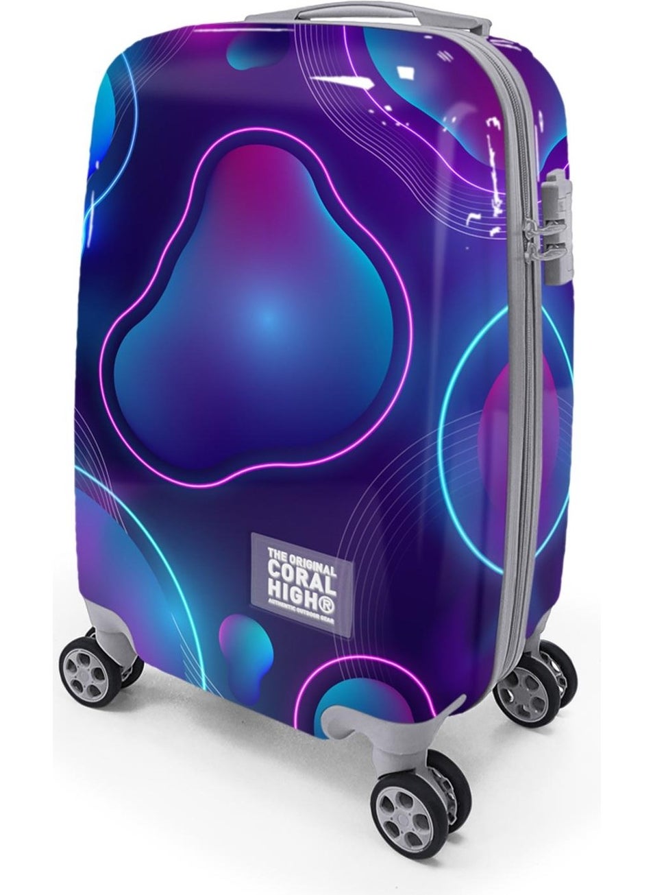 Colorful Patterned Cabin Size Suitcase (50CM) 16532
