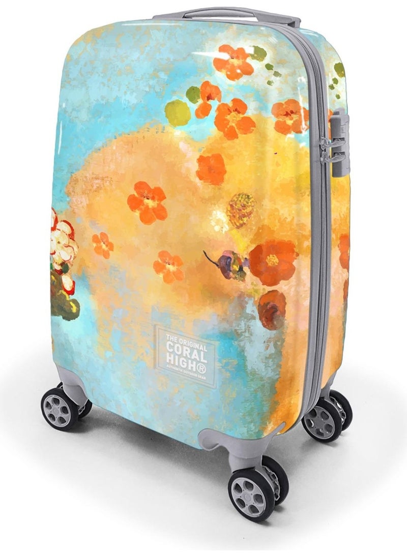Colorful Patterned Cabin Size Suitcase (50CM) 16537