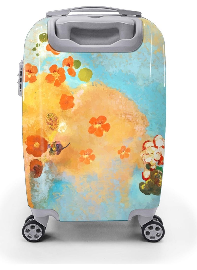 Colorful Patterned Cabin Size Suitcase (50CM) 16537