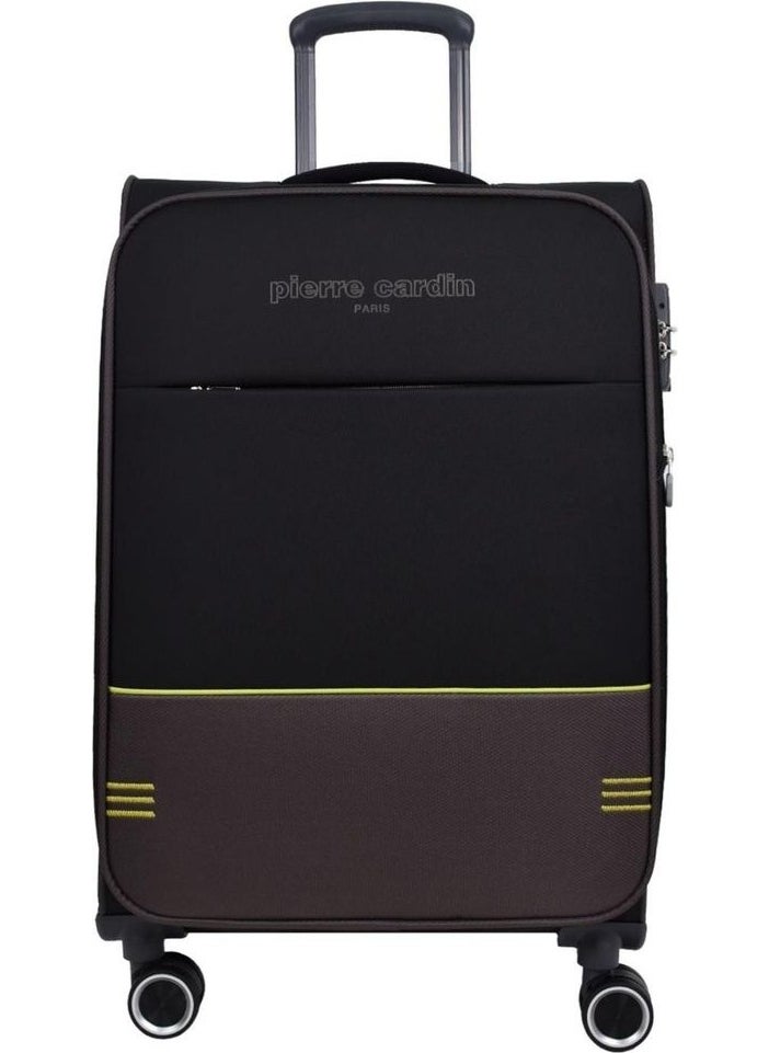 Ultra Light Black Unisex Large Size Suitcase 04PC8200-01