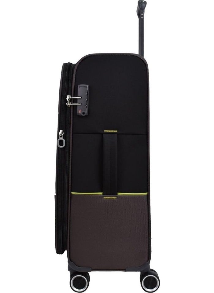 Ultra Light Black Unisex Large Size Suitcase 04PC8200-01