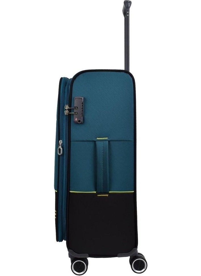 Ultra Light Petrol Unisex Medium Size Suitcase 04PC8200-02