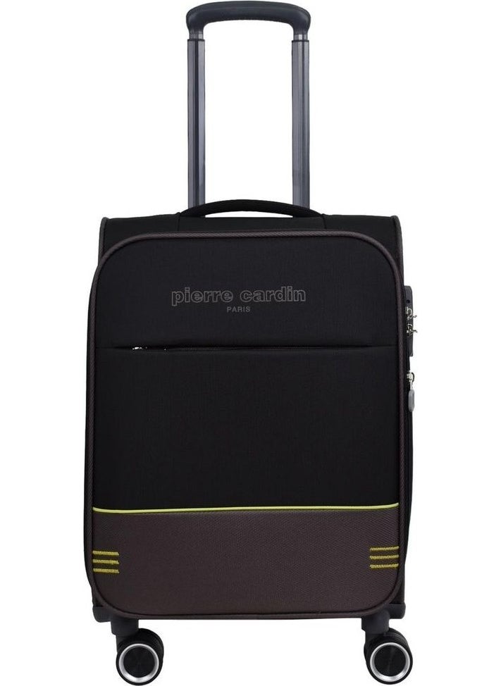 Ultra Light Black Unisex Cabin Size Suitcase 04PC8200-03