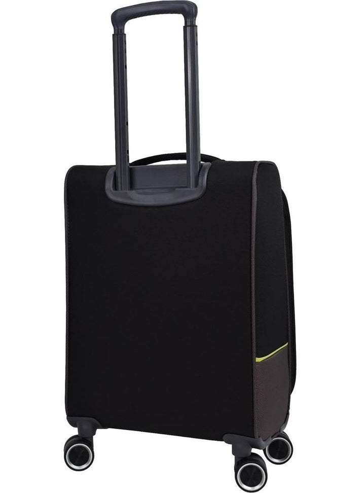 Ultra Light Black Unisex Cabin Size Suitcase 04PC8200-03