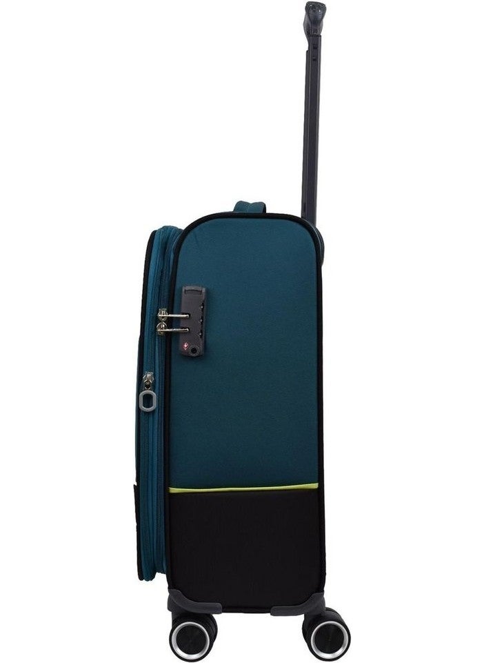 Ultra Light Petrol Unisex Cabin Size Suitcase 04PC8200-03