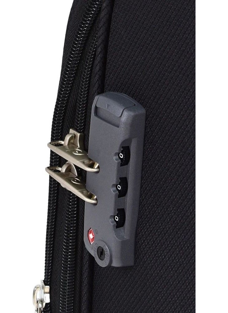 60 cm Black Medium Size Suitcase 04PC6050-02
