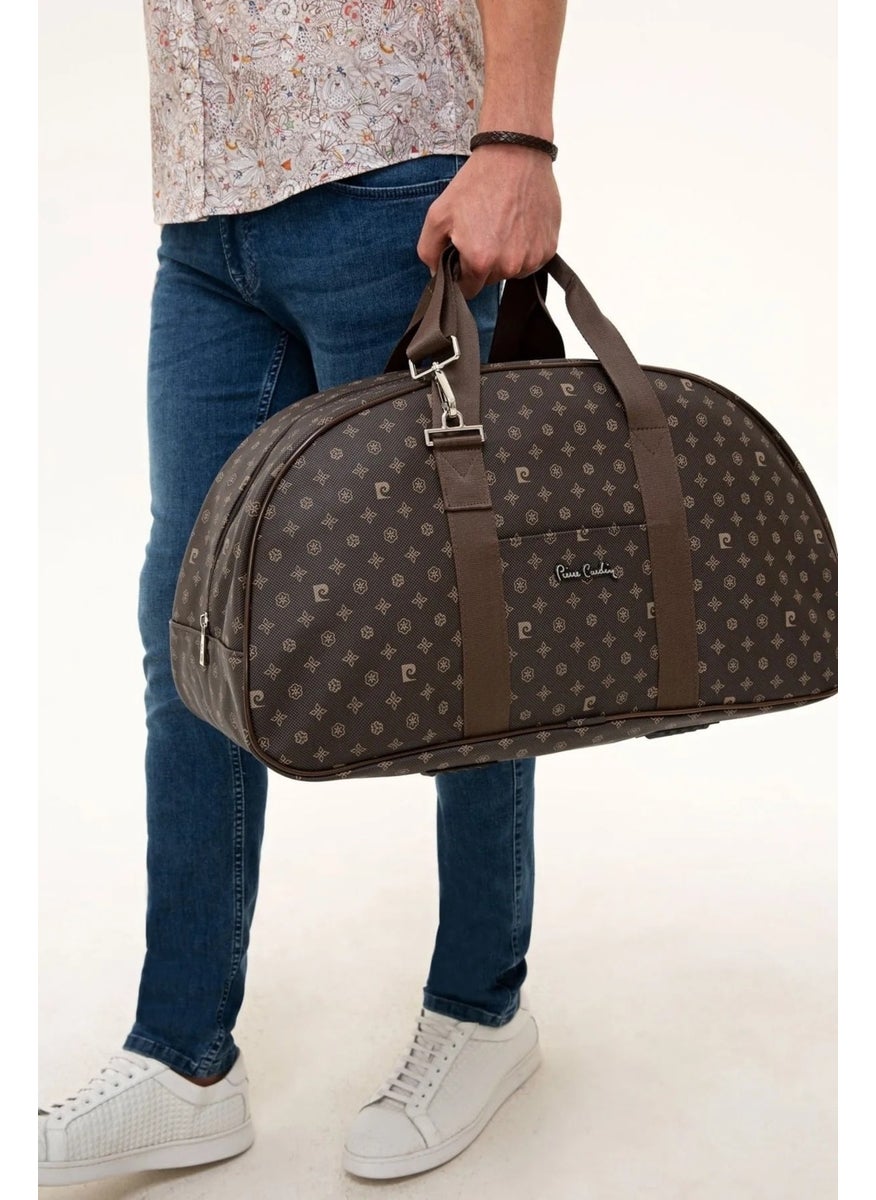 04PC001206 Hand Luggage Suitcase Sports Bag Suitcase Printed Brown
