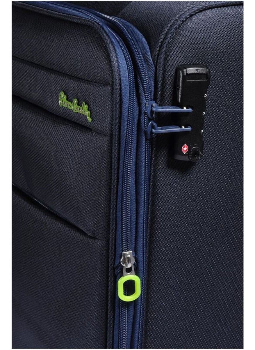 Fabric Ultra Light Navy Blue Fabric Unisex Large Size Suitcase 
04PC4200-01 Licensed Large Size Casual/day