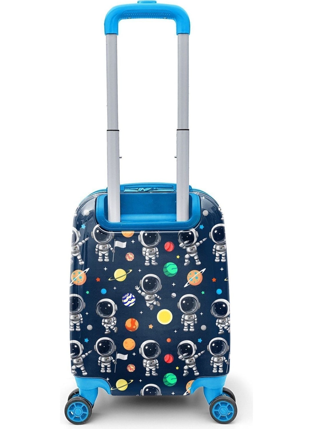No Kids Navy Blue Astronaut Child Suitcase 16751 Blue 100% Original T4 Patterned Daily Patterned P