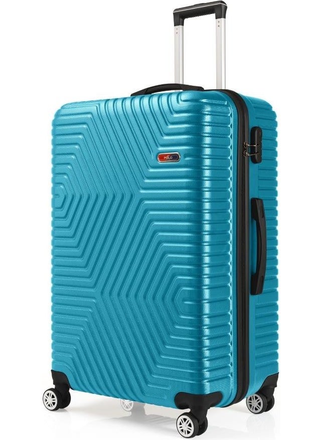 Abs Petrol Green Large Size Suitcase 600.21-B