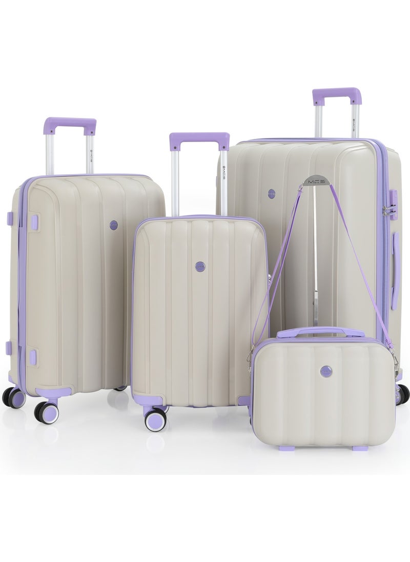 Polypropylene 4-Piece Suitcase Set V305