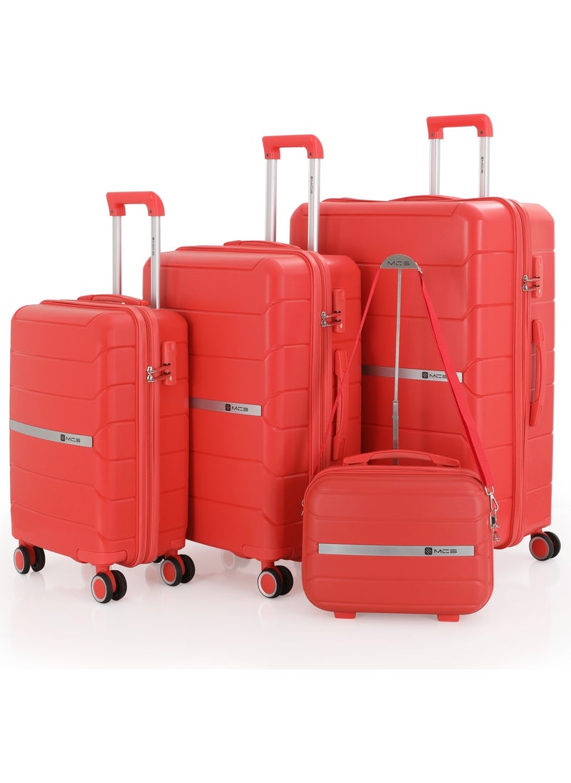 Polypropylene 4-Piece Suitcase Set V366