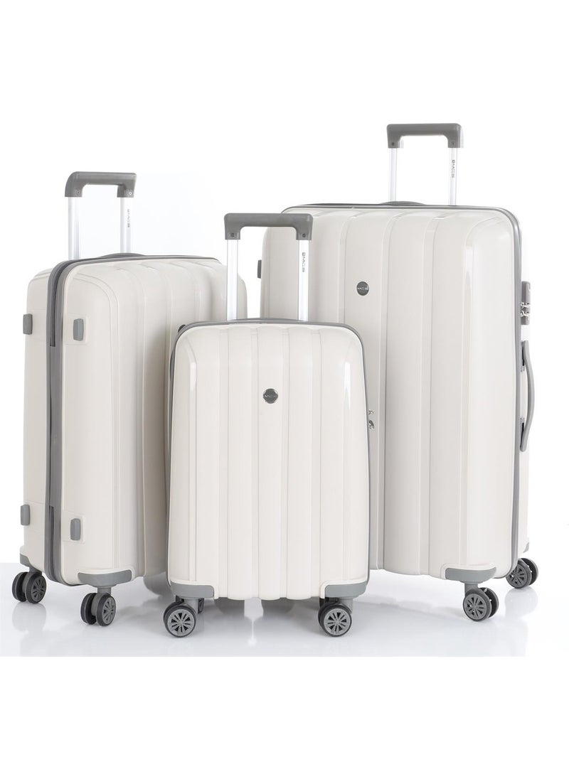 Triple Polypropylene Suitcase Set V305