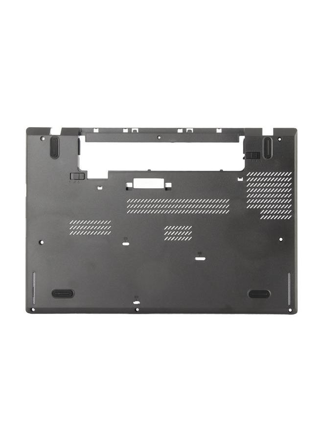 Laptop Bottom Case Base Enclosure Lower Cover for T460 Ventilation Heat Dissipation Laptop Bottom Cover Replacement Parts Black