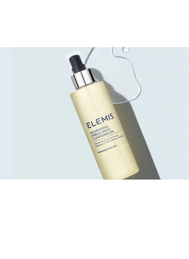 ELEMIS Nourishing Omega-Rich Cleansing Oil; Skin Conditioning Cleansing Oil, 6.5 Fl Oz