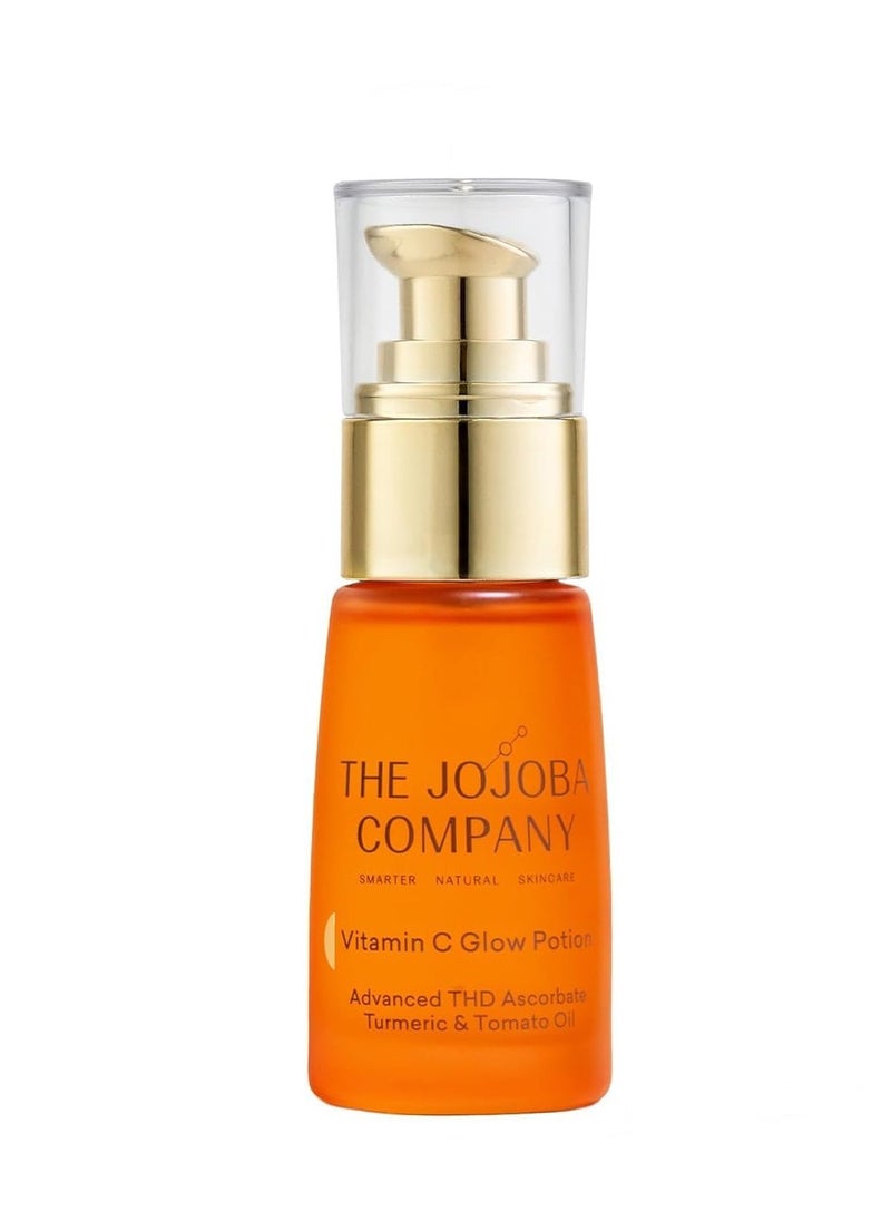 Vitamin C Facial Oil 30ml – Brightening Glow Elixir with THD Ascorbate, Turmeric & Tomato Oil – Antioxidant-Rich Skin Booster for Radiance, Even Tone & Smooth Texture