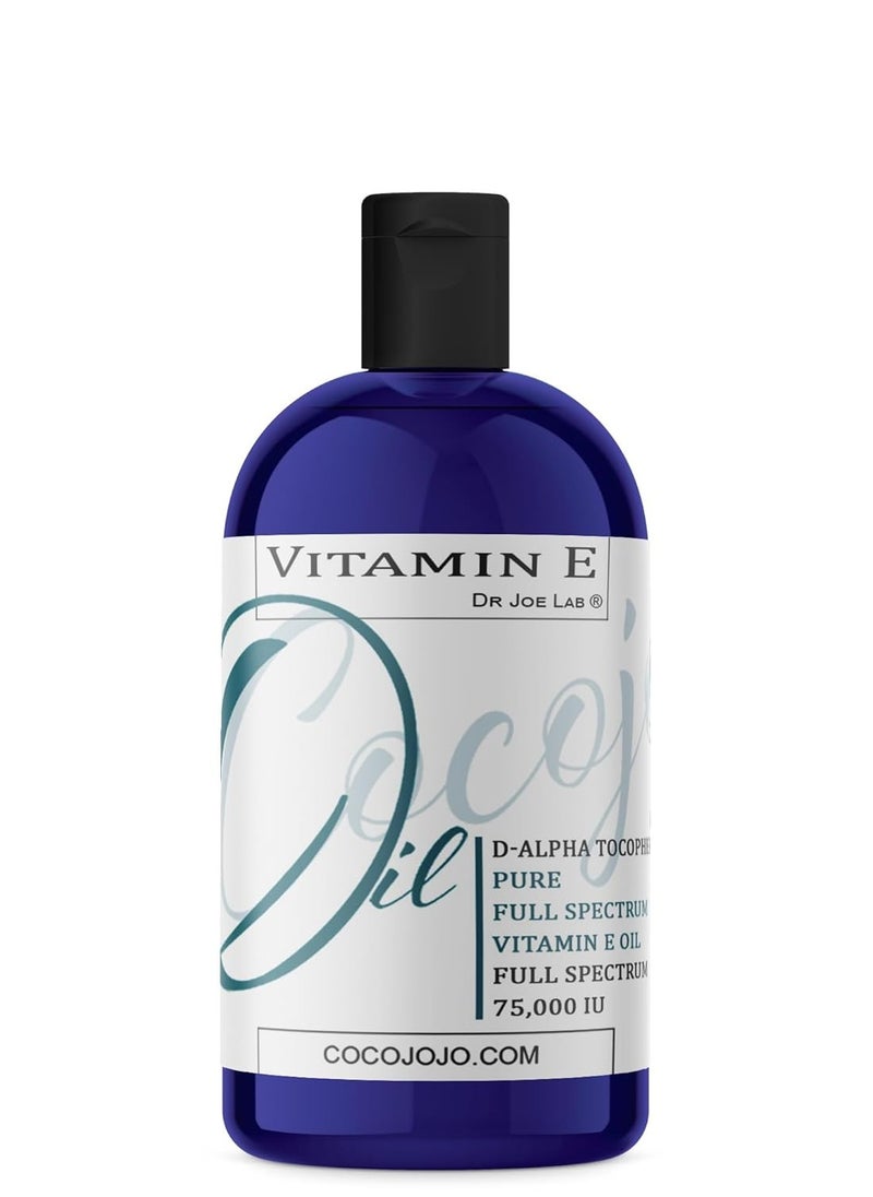 Dr Joe Lab Japanese Camellia Seed Oil - Pure, Cold Pressed, Non-GMO Carrier - 8 oz - for Skin, Hair, Nails, Body, Facial Hair - Hydrating Moisturizing Vegan Nourishing - Packaging May Vary