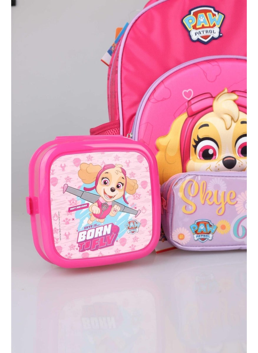 New Season Licensed Adventure at School Collection School Bag, pencil bag, water bottle and lunch box School Set