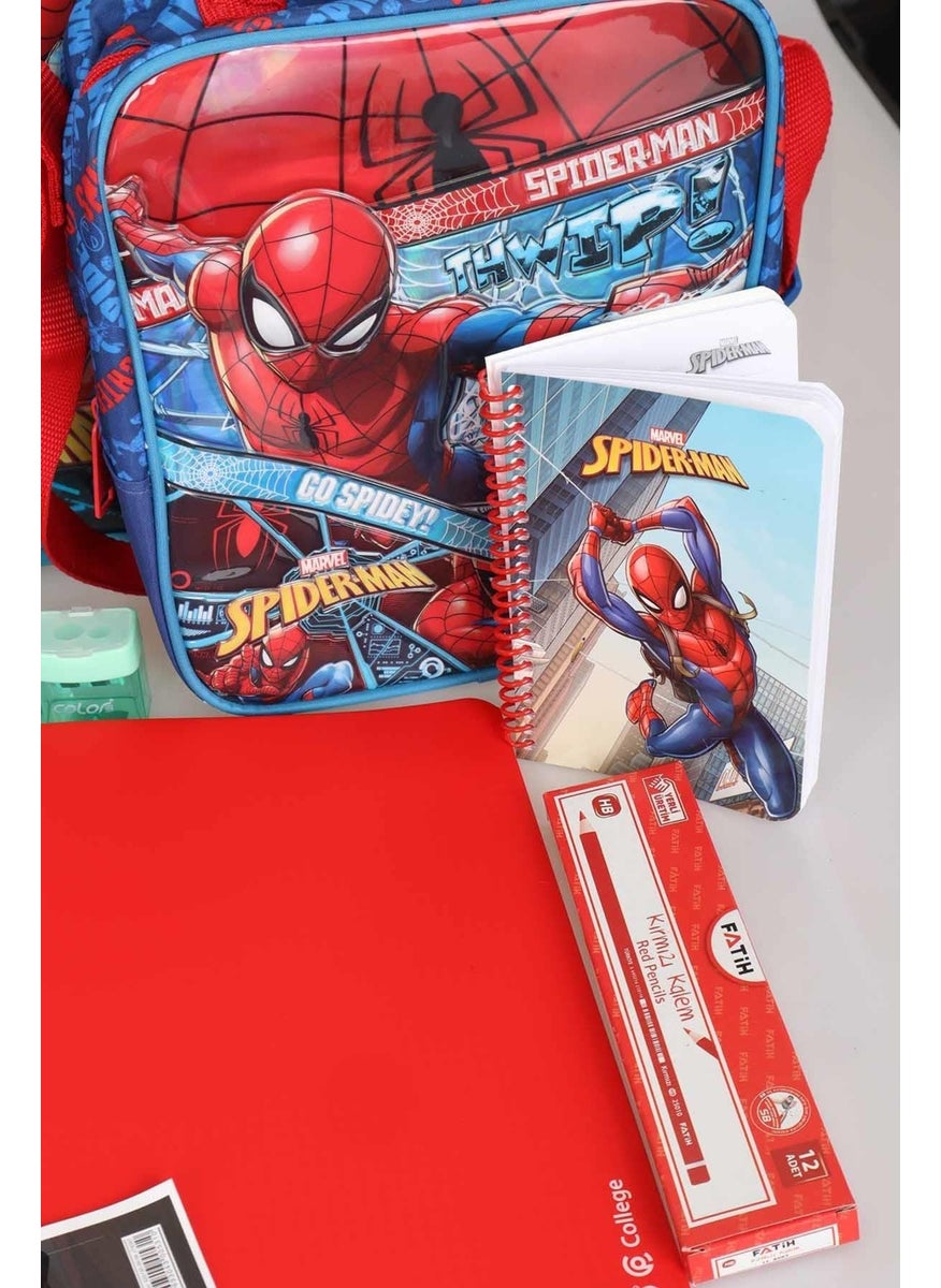 Licensed Primary School, Nutrition and Pencil Bag 3 and Stationery Set with 500 ml Tritan Water Bottle