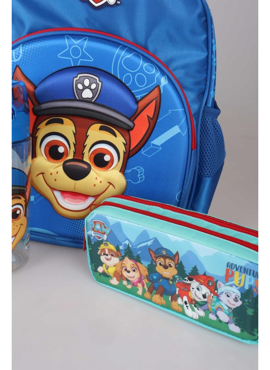 New Season Licensed Adventure at School Collection School Bag, pencil bag, water bottle and lunch box School Set