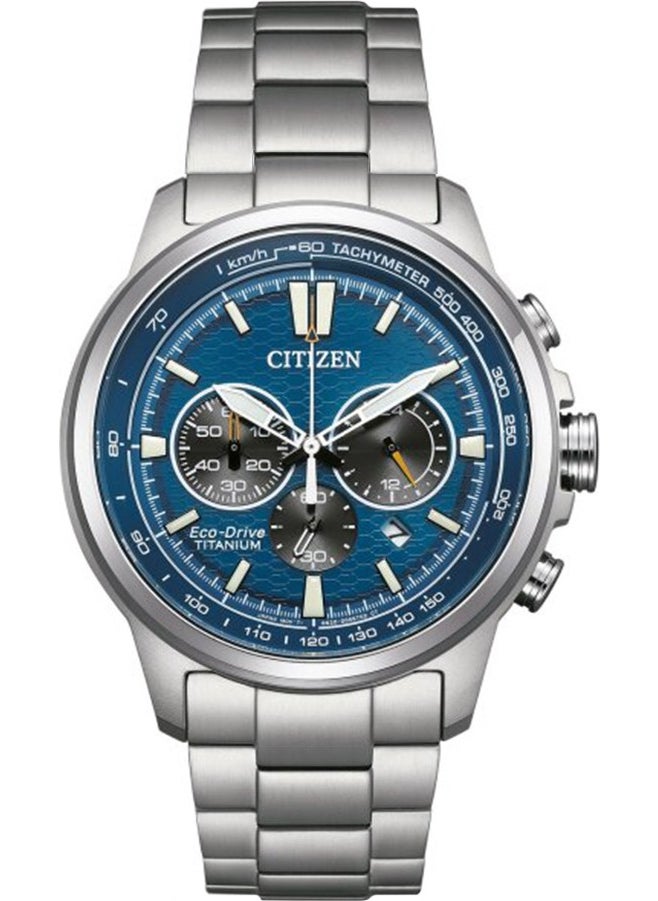 Eco Drive Titanium Men's Wristwatch Waterproof