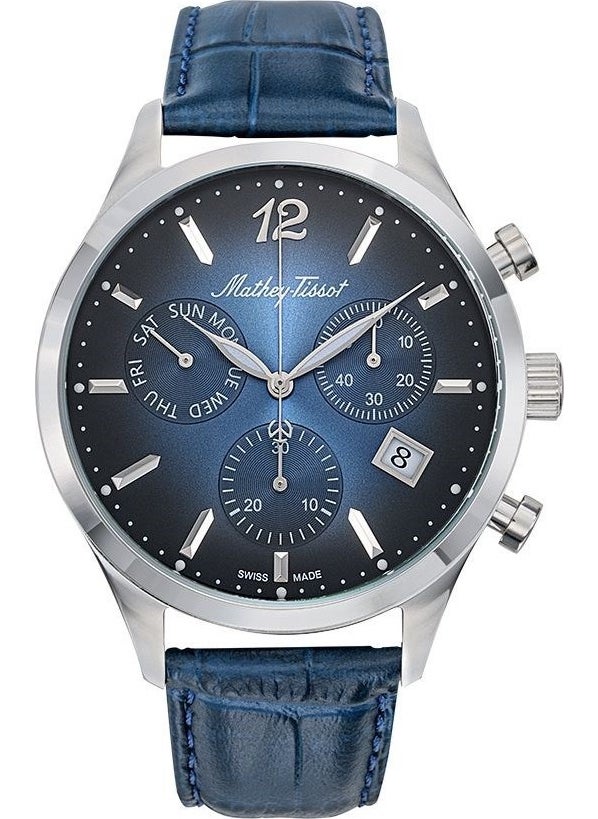 Mathey Tissot H411CHALBU Men's Wristwatch