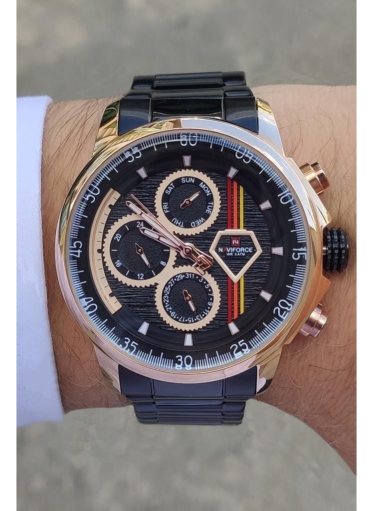 Active Display Men's Wristwatch Suitable for Sporty and Stylish Use