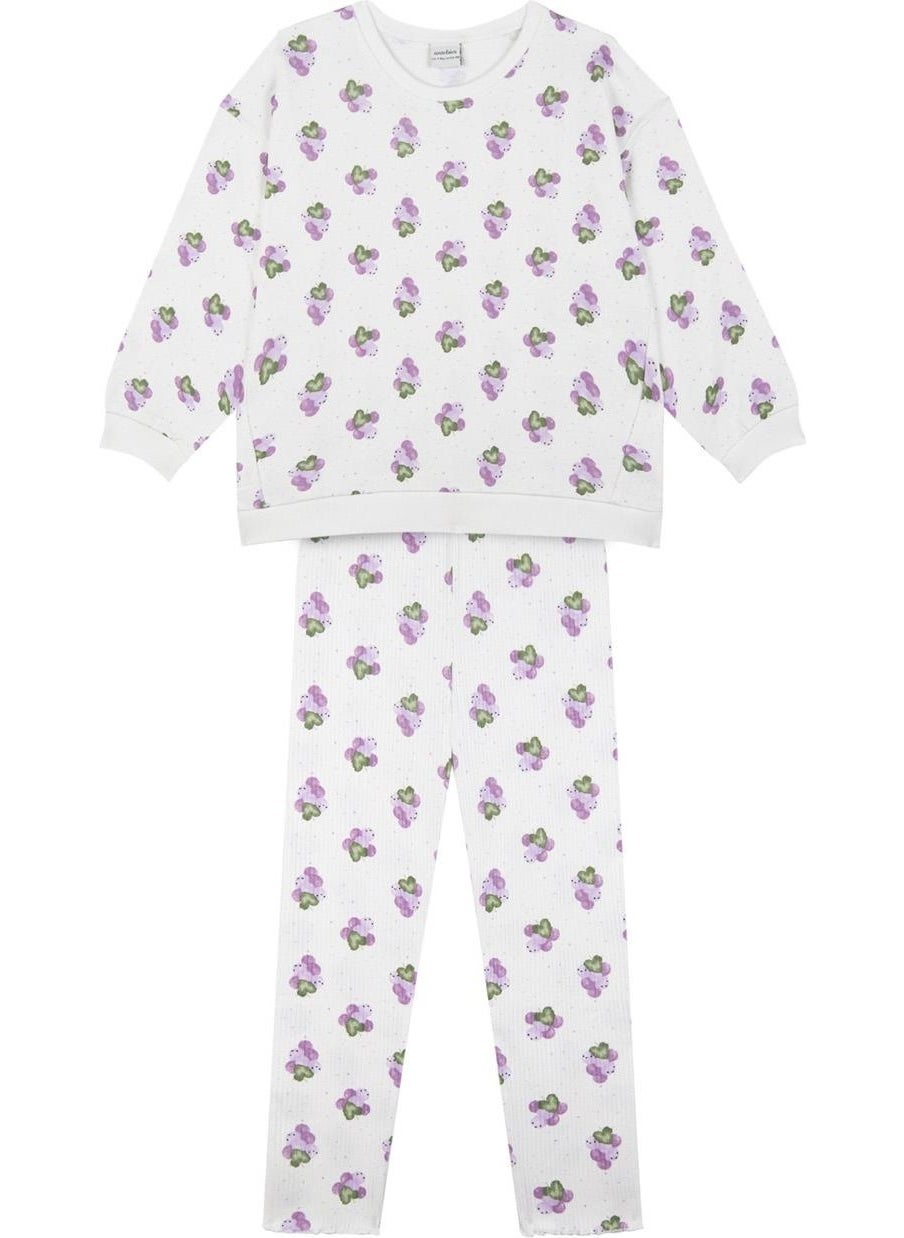 Grape Season Tights Set