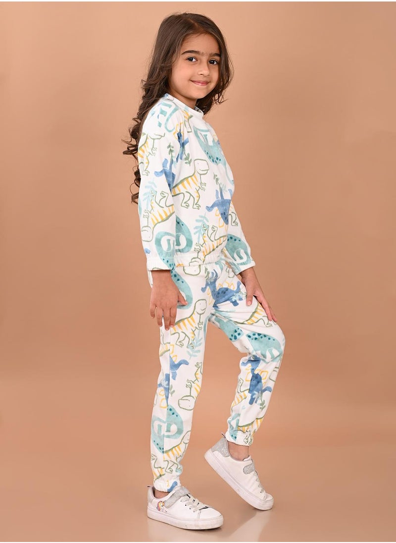 Girls Woolen Co-ord Set