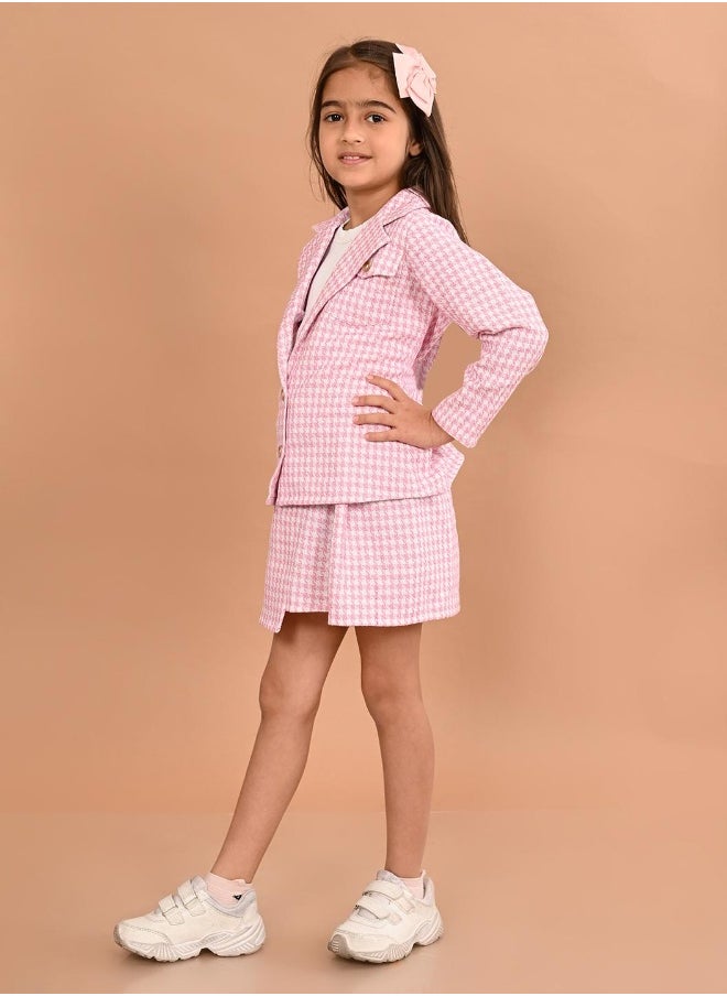 Checked Co-ord Set