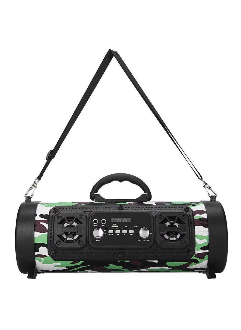 2023 Hot Sale M17 Wireless KTV Bluetooth Speaker for Car and Home Green