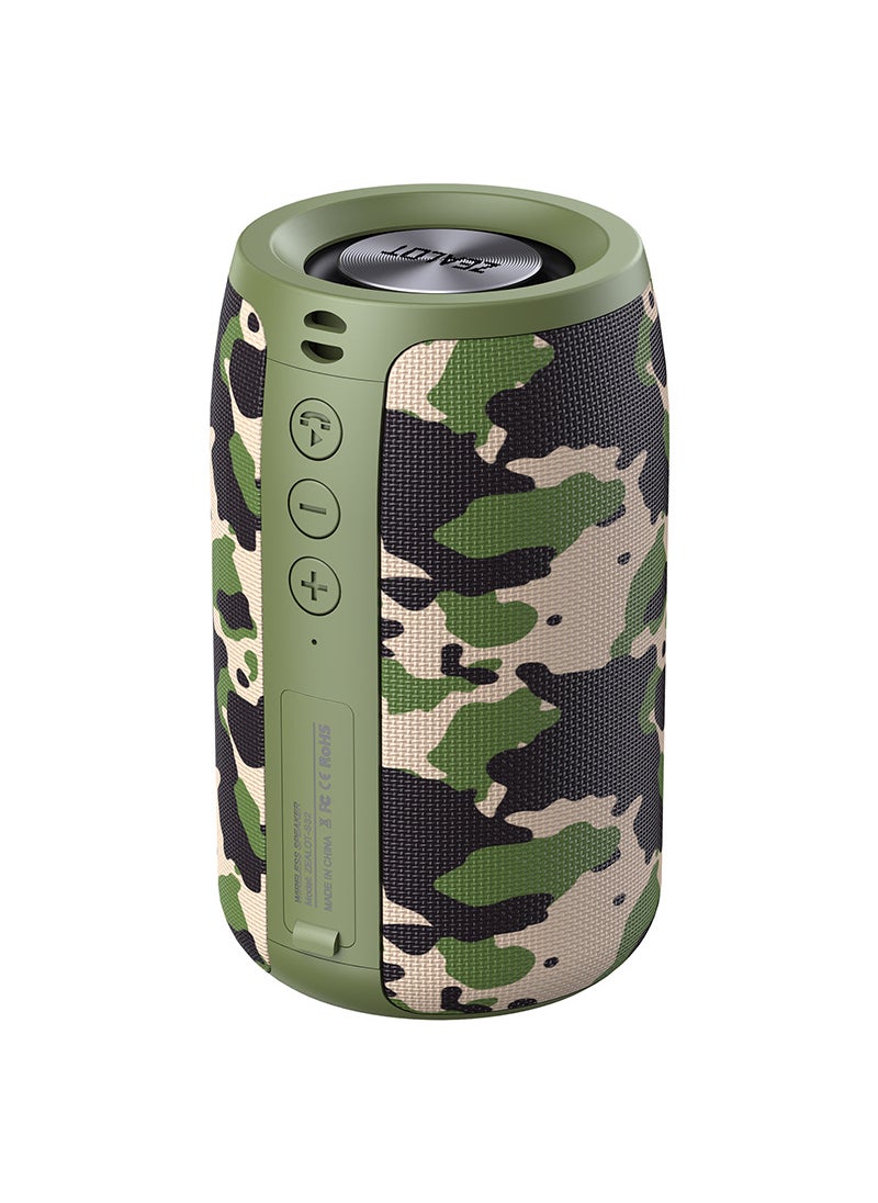 Zealot S32 Wireless Bluetooth Speaker Portable Bass Cannon Desert Camouflage