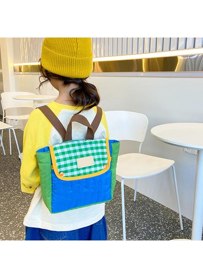 Kids Beach Bag Contrast Color Cute Cartoon Breathable Soft Comfortable Kids Book Bag for Travel Primary School Backpack Free Size