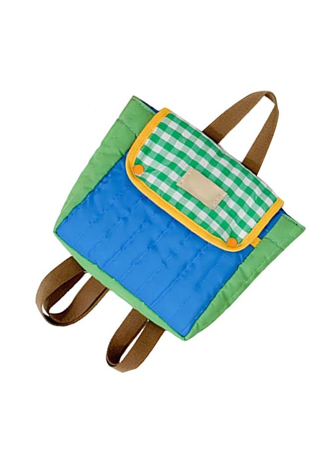 Kids Beach Bag Contrast Color Cute Cartoon Breathable Soft Comfortable Kids Book Bag for Travel Primary School Backpack Free Size