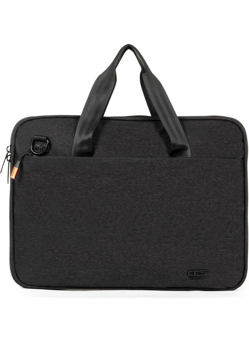 Necati Bag Macbook Organizer Laptop Briefcase 13 & 14 Inch Black