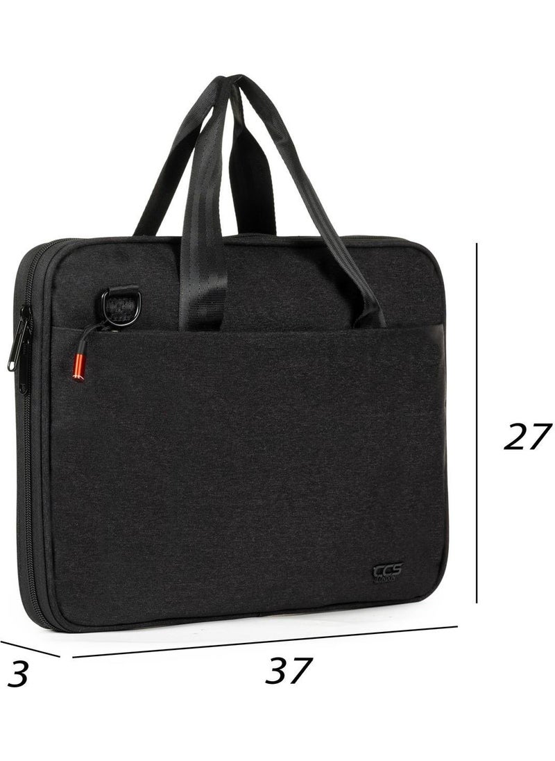 Necati Bag Macbook Organizer Laptop Briefcase 13 & 14 Inch Black