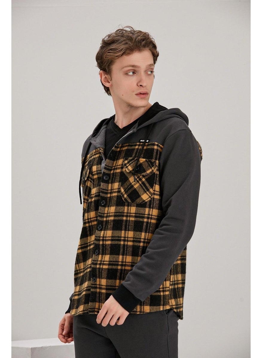 Alexandergardı Hooded Buttoned Oversize Cardigan (E21-61501)